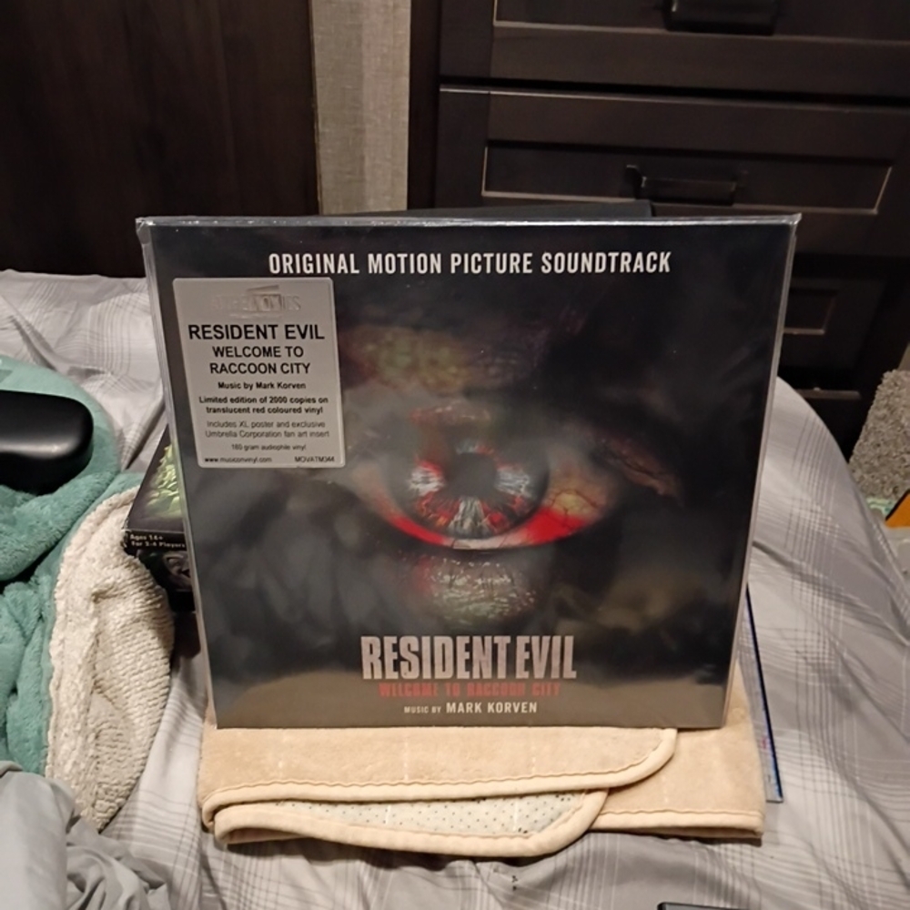 Resident Evil Welcome To Raccoon City Limited Edition 2000 Copies Red Vynil New